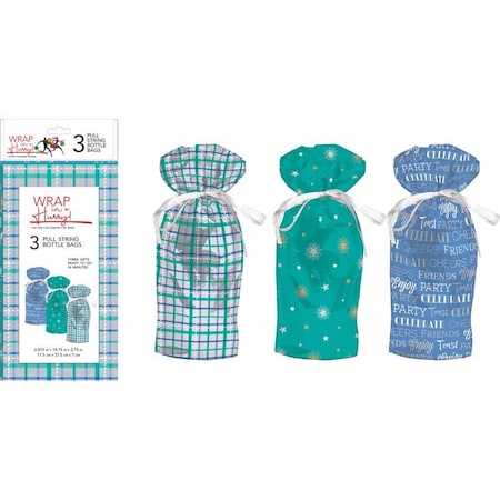 Paper Images Paper Images Assorted Drawstring Gift Bag E3MBDGB-01